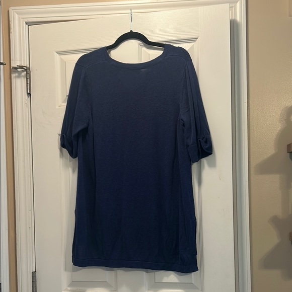 J. Jill Navy Blue Women's Top - Picture 2 of 3